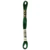 Fil mouliné à broder DMC - 8m - 3818 - vert sapin
