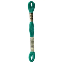 Fil mouliné à broder DMC - 8m - 3812 - vert Véronèse