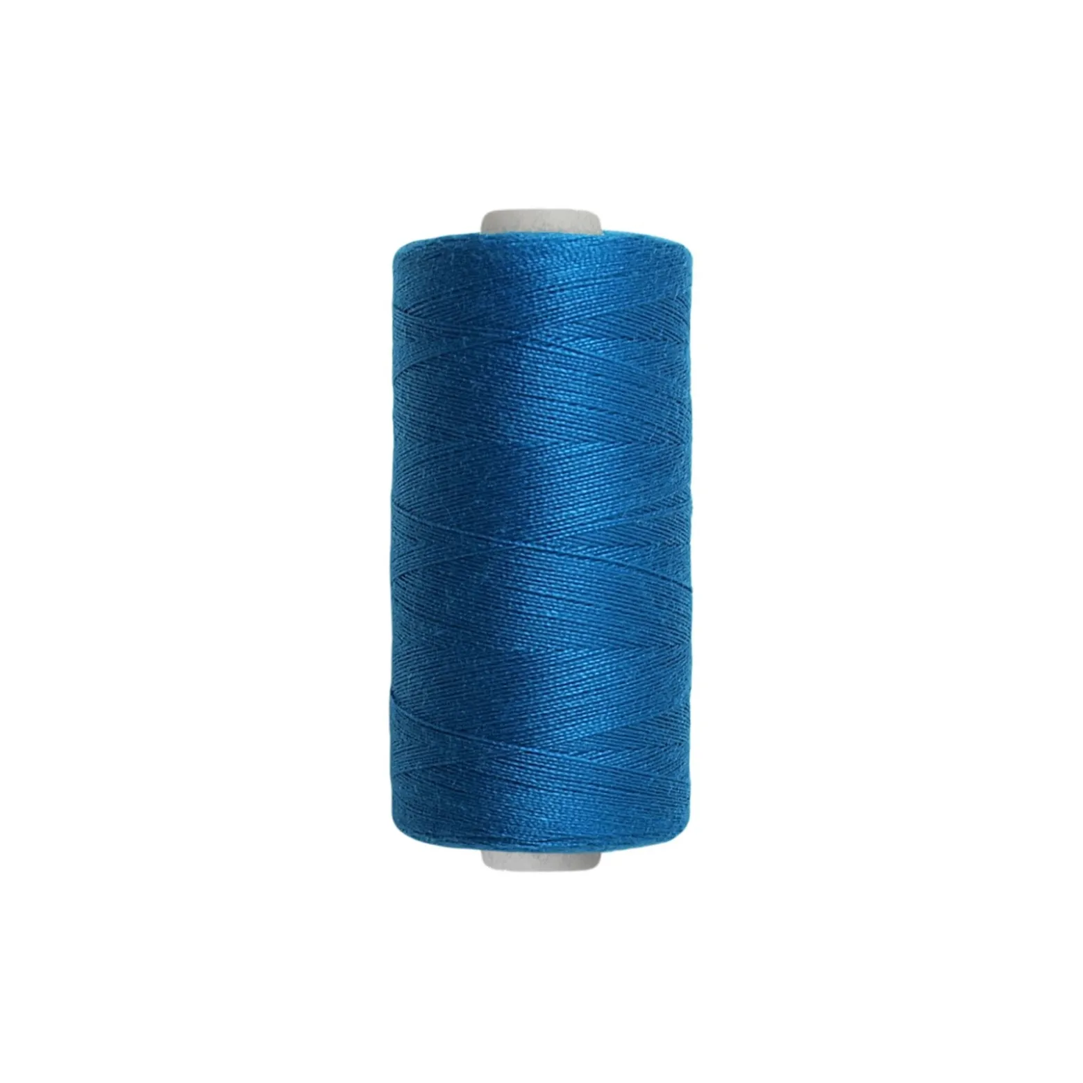 Fil polyester tous tissus - bleu - 500m