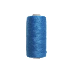 Fil polyester tous tissus - bleu ciel - 500m