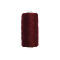 Fil polyester tous tissus - bordeaux - 500m