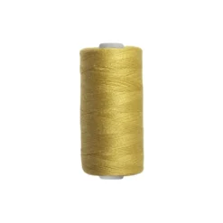 Fil polyester tous tissus - jaune - 500m
