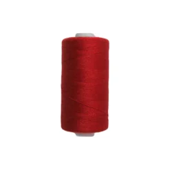 Fil polyester tous tissus - rouge - 500m