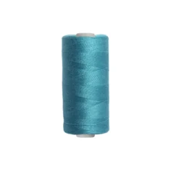 Fil polyester tous tissus - turquoise - 500m