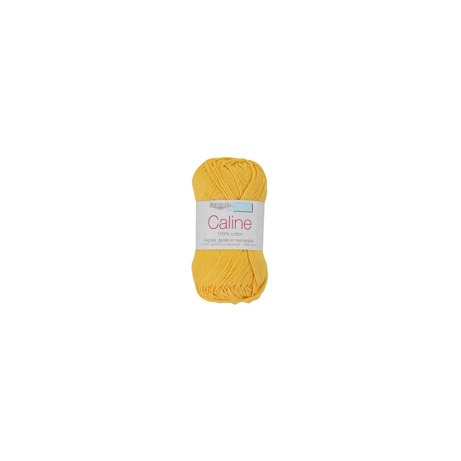 Fil à tricoter Câline n°104 - jaune