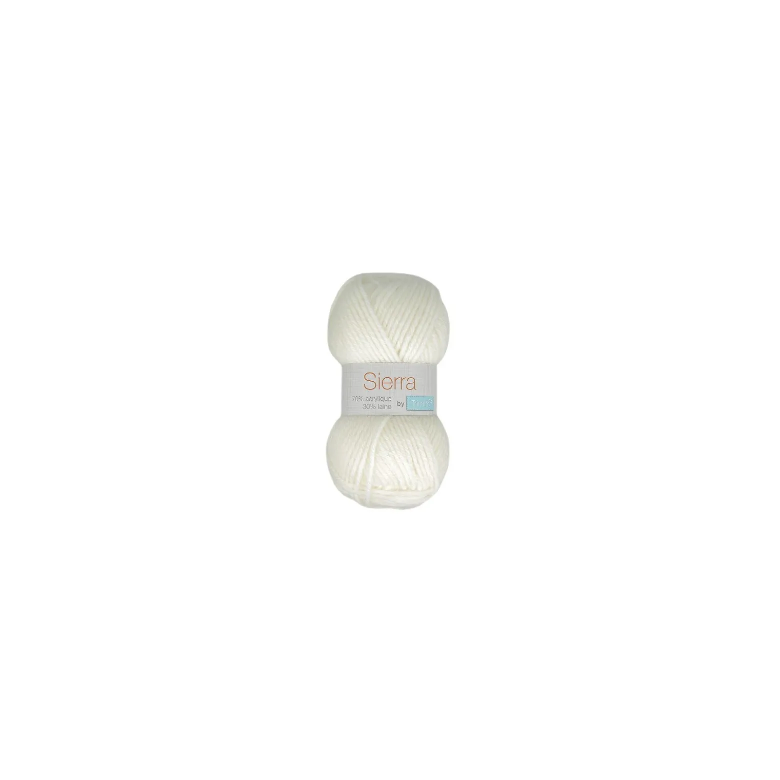 Fil à tricoter Sierra n°501 - blanc
