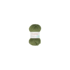 Fil à tricoter Sierra n°1352 - vert kaki