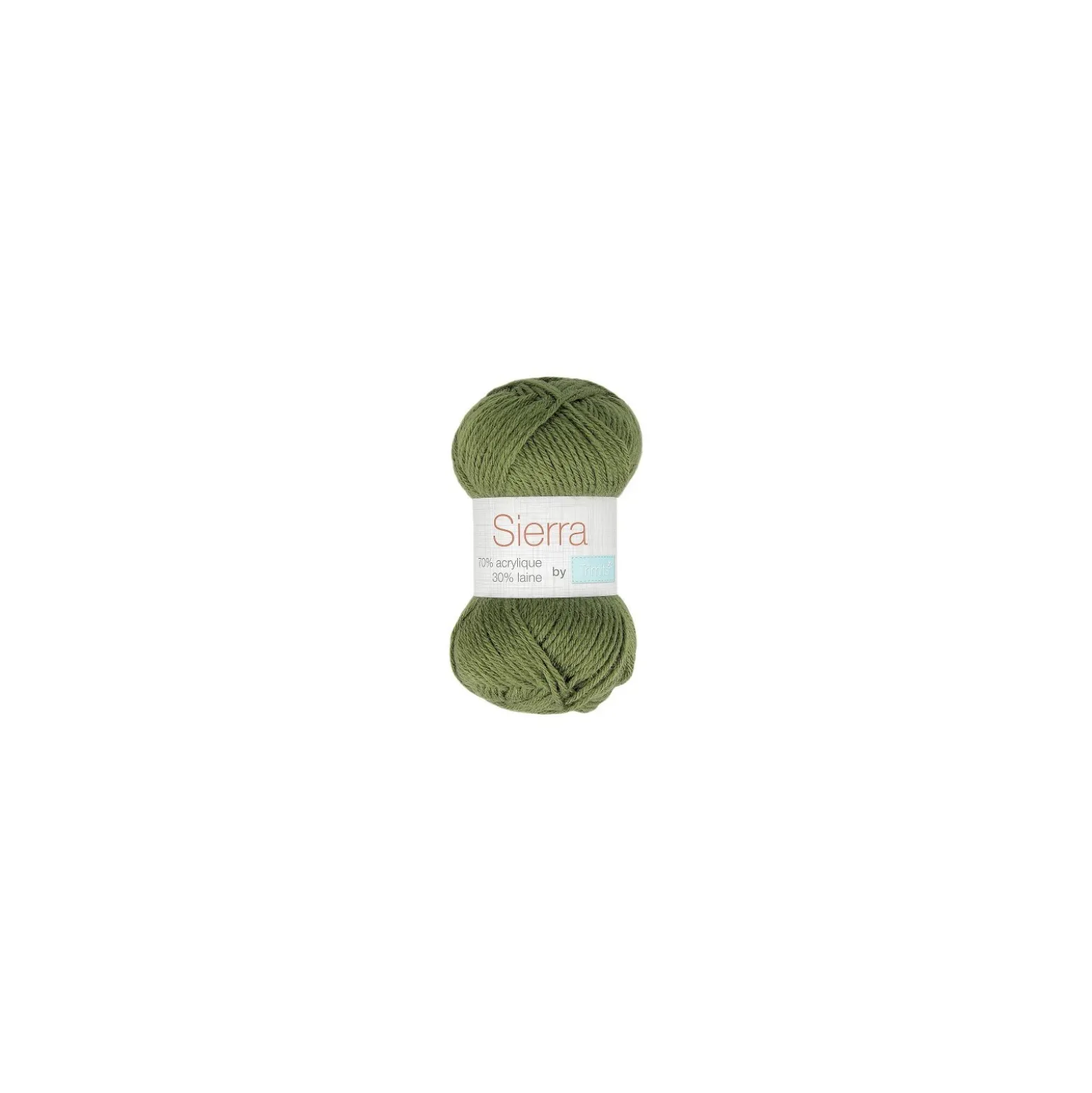 Fil à tricoter Sierra n°1352 - vert kaki