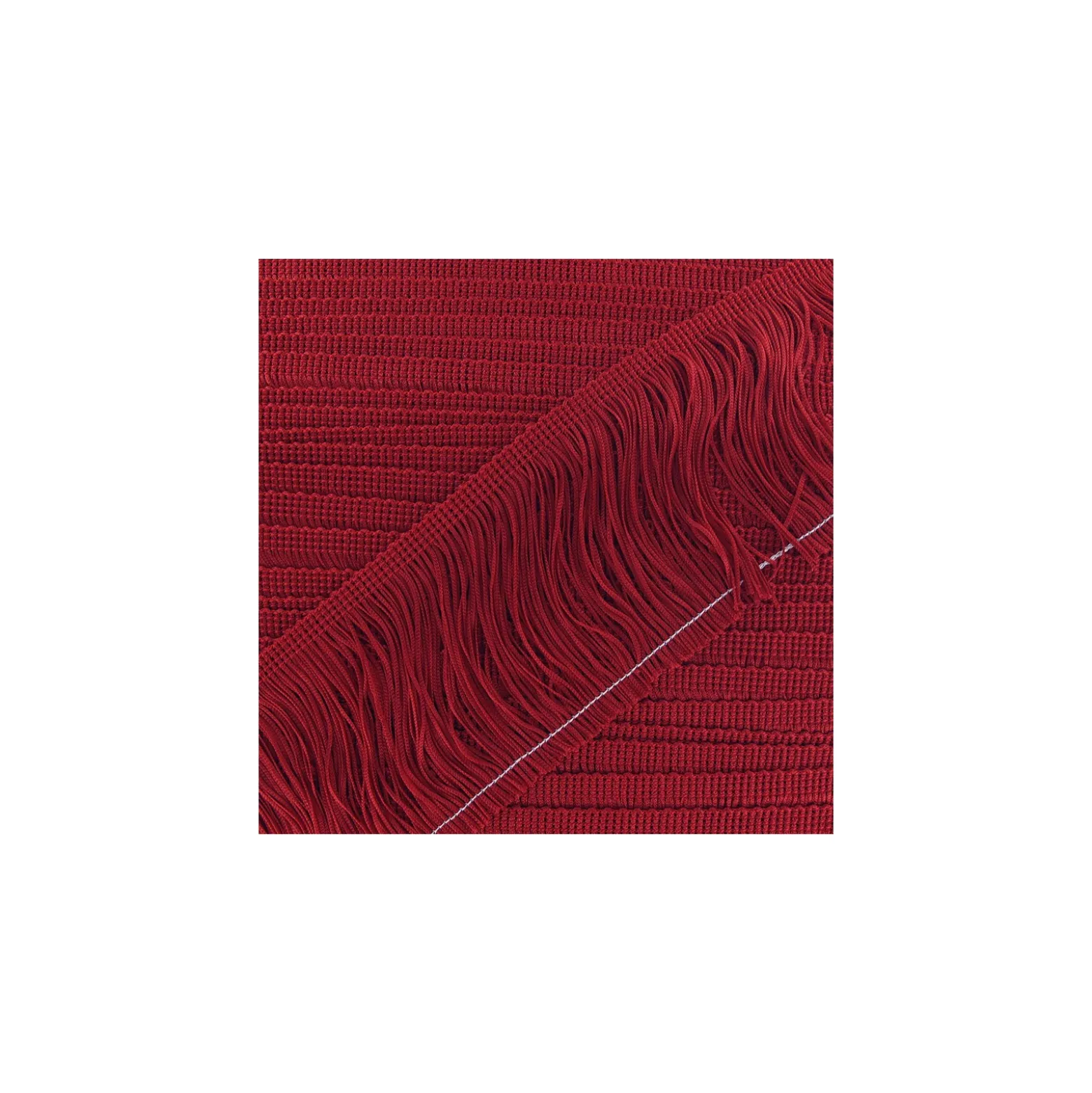 Franges Charleston bordeau x 50cm