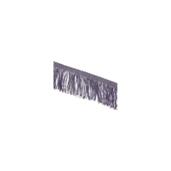 Franges Charleston encre violette 5cm x 50cm