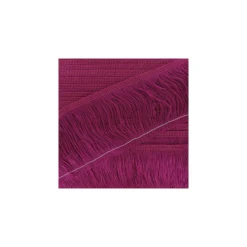 Franges Charleston framboise 10cm x 50cm