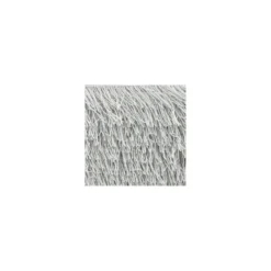 Franges Charleston lurex argent 5cm x 50cm