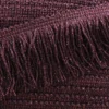 Franges Charleston lurex 55mm - bordeaux x50cm