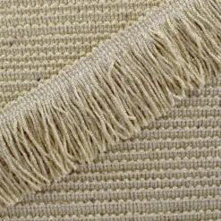 Franges Charleston lurex 55mm - sable x50cm