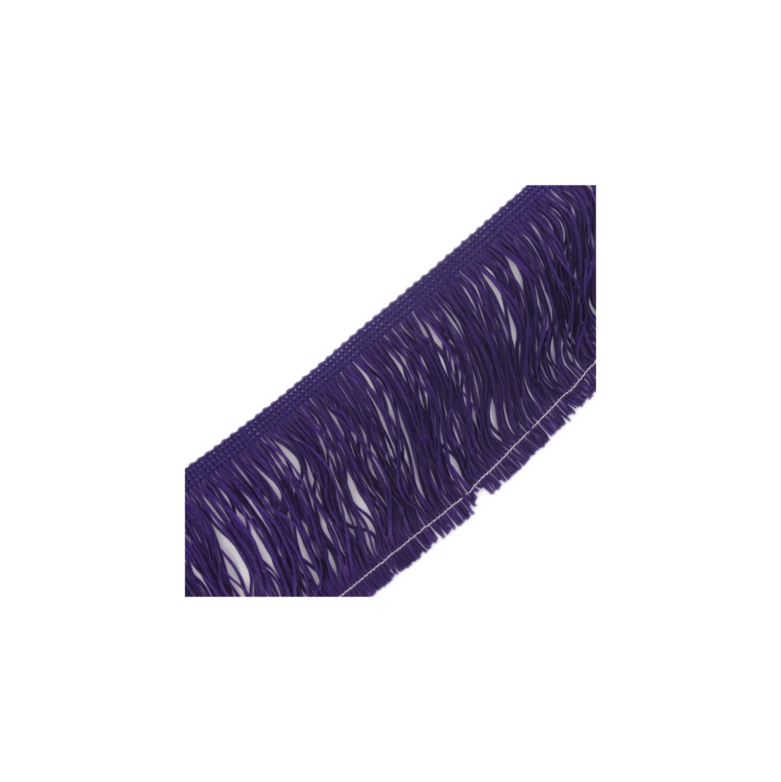 Franges Charleston violet 10cm x 50cm