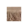 Franges simili cuir Apache beige x 50cm