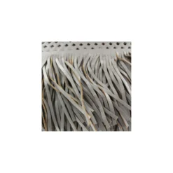 Franges simili cuir Apache gris x 50cm