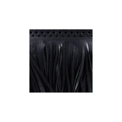 Franges simili cuir Apache marine x 50cm