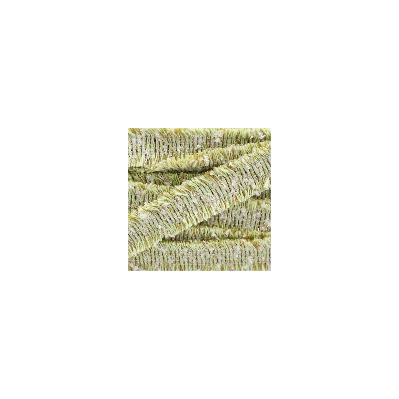 Galon double franges Carioca - vert