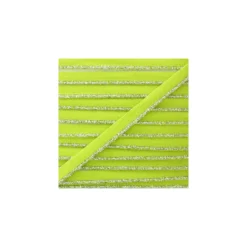 Galon Elastique Lurex Argent - Vert Anis