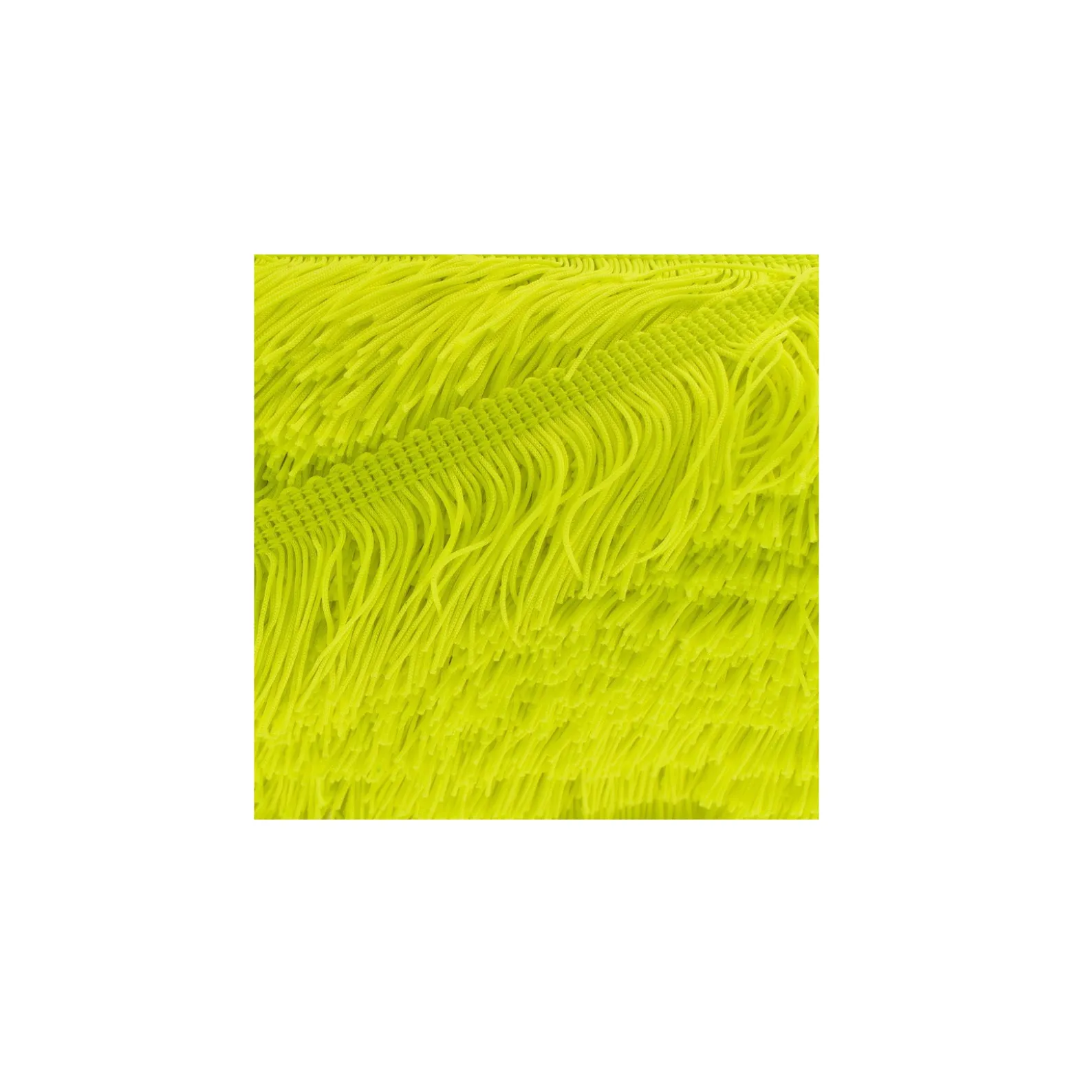 Galon à Franges Fluo - Jaune