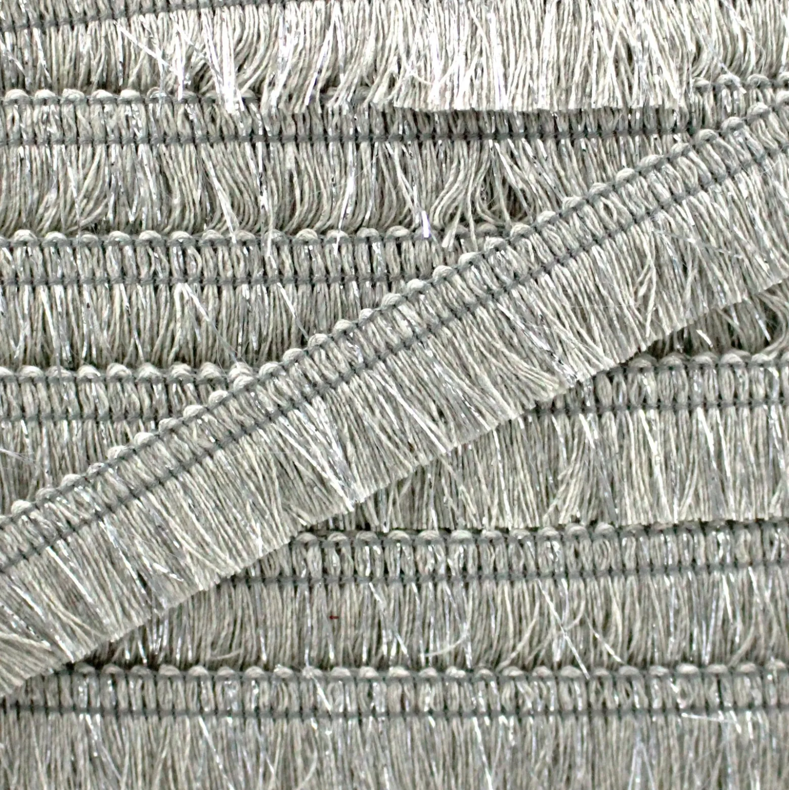 Galon franges Gala - gris