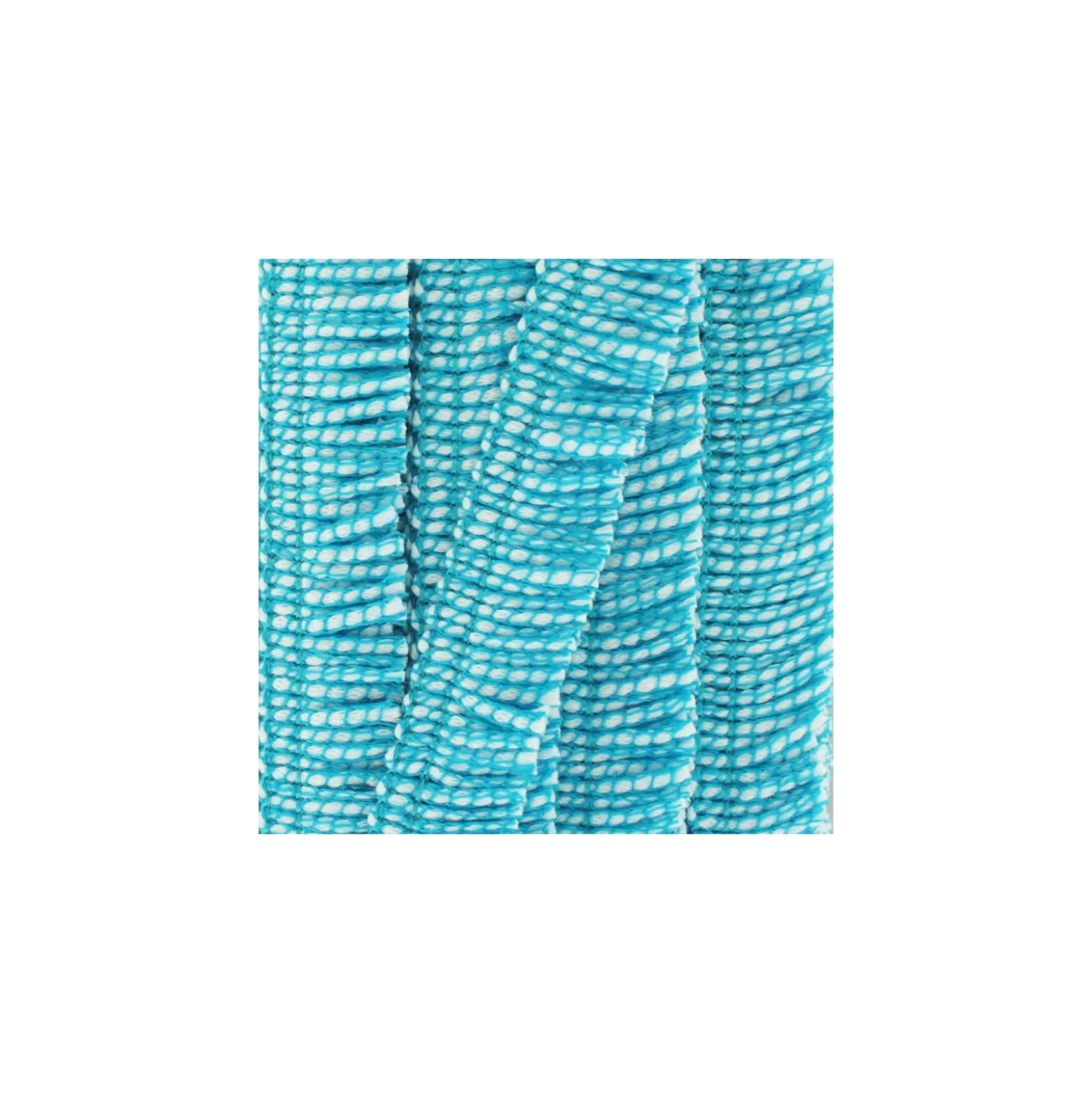Galon à franges Joséphine 18 mm - turquoise