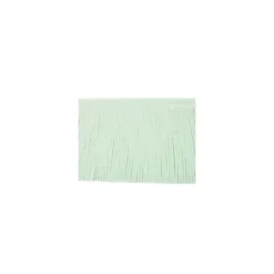 Galon Franges suédine 12cm - menthe clair x 50cm