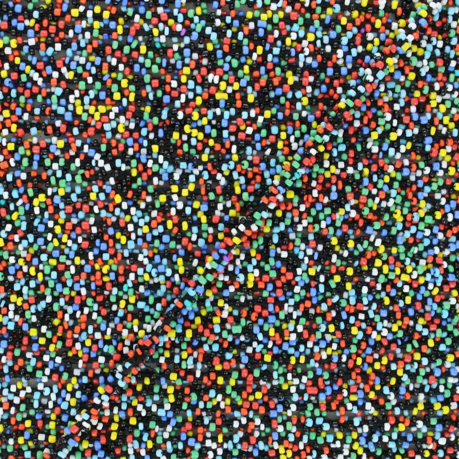 Galon perles - multicolore