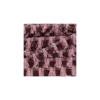 Galon Petits Pompons à Franges Lurex - Bordeaux/Rose