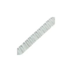 Galon Plissé Tulle Plumetis - Gris Perle x 50cm