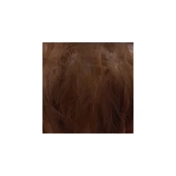 Galon Plume effet nacré 10cm - marron foncé x 50cm