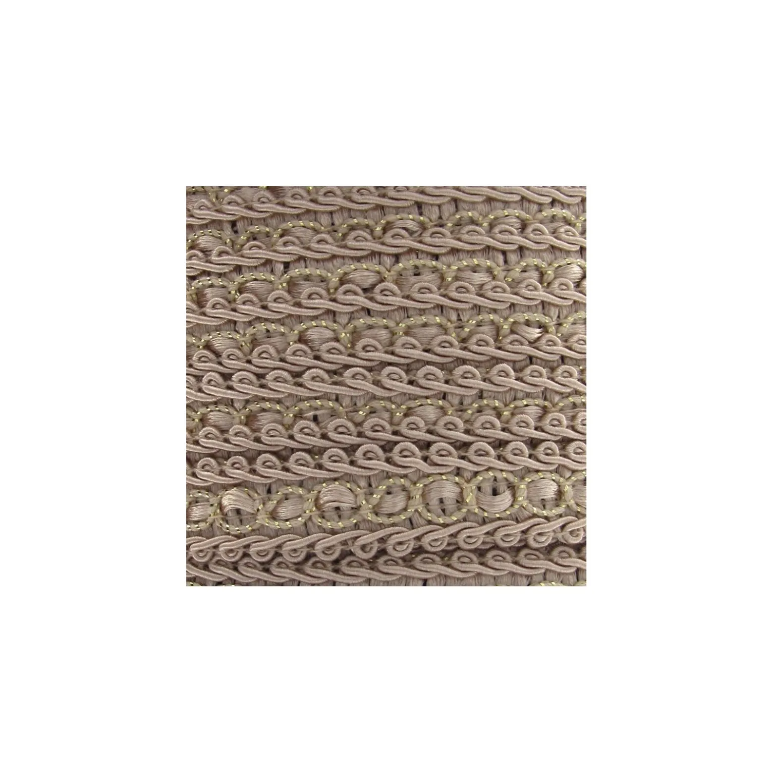 Galon robe 13mm beige clair