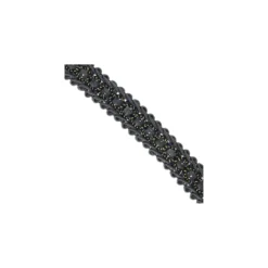 Galon robe 13mm gris