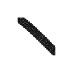 Galon robe 13mm noir