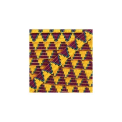 Galon réversible ZigZag - jaune/violet