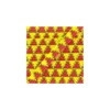 Galon réversible ZigZag - jaune/rose