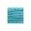 Galon tressé lurex Delicia - turquoise/argent