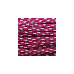 Galon tressé lurex Delicia - violine/argent