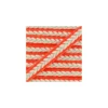 Galon tressé Summer - orange fluo