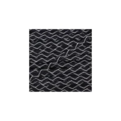 Galon Zigzag - argent/noir