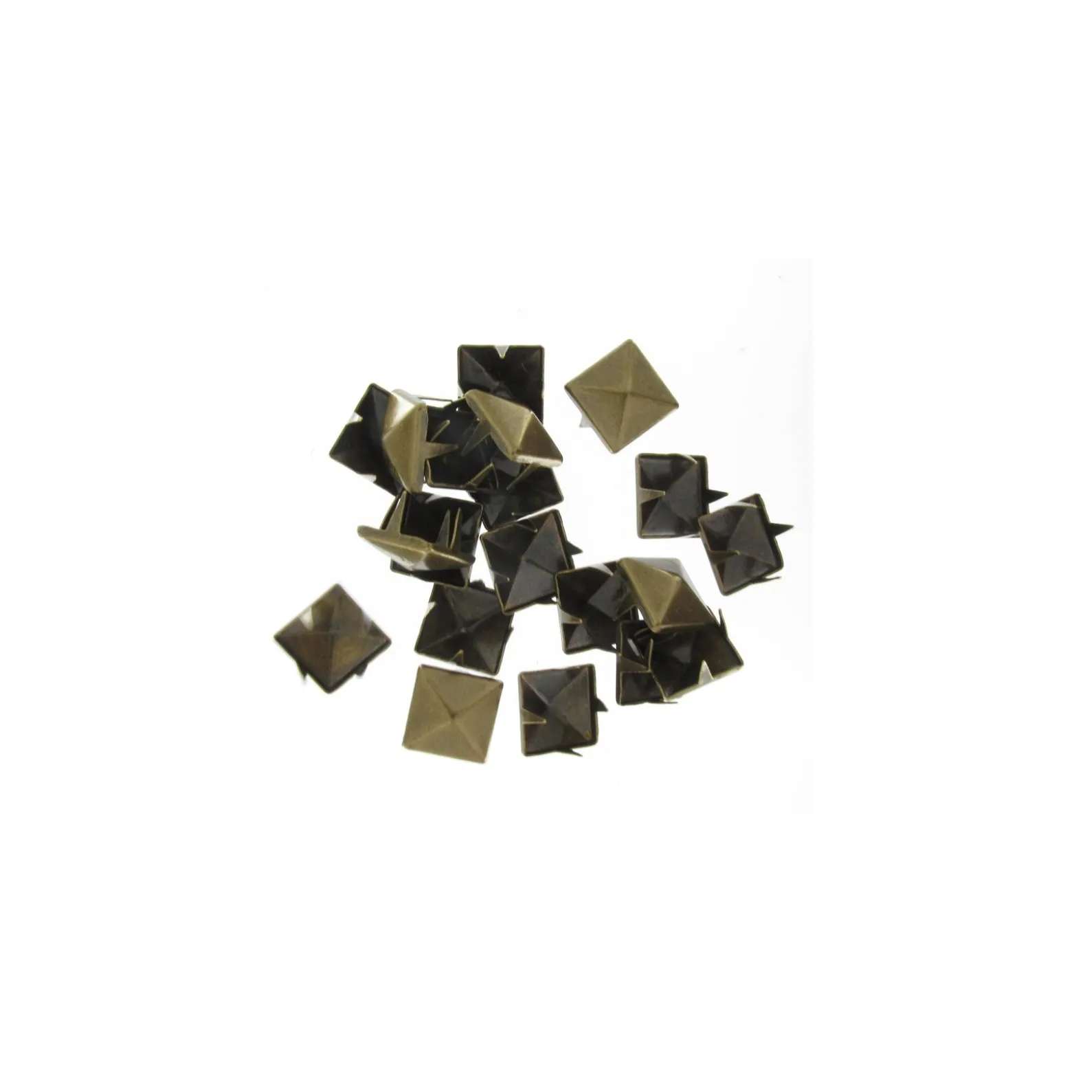 Griffes carré bronze antique