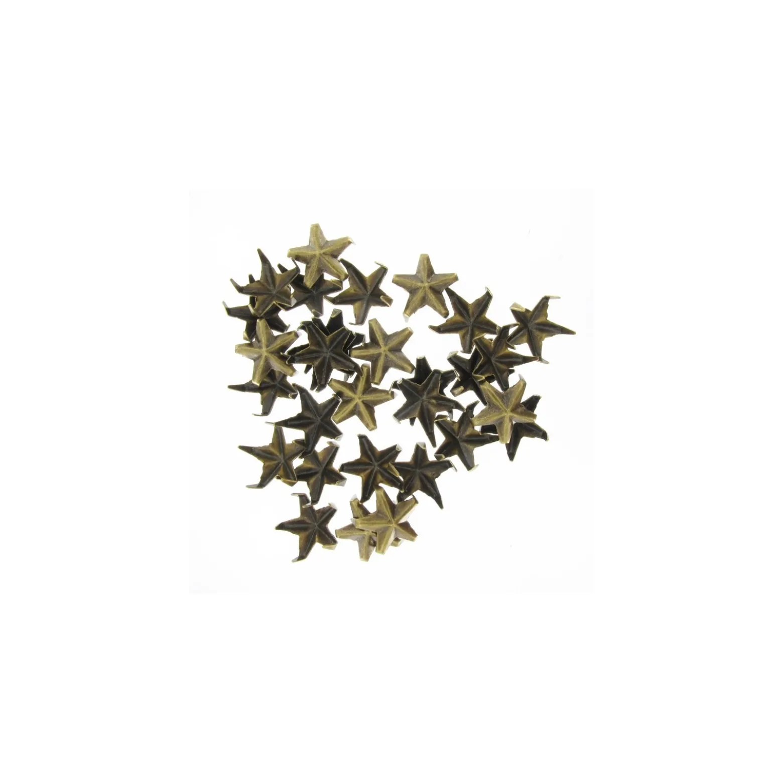 Griffes étoiles bronze antique