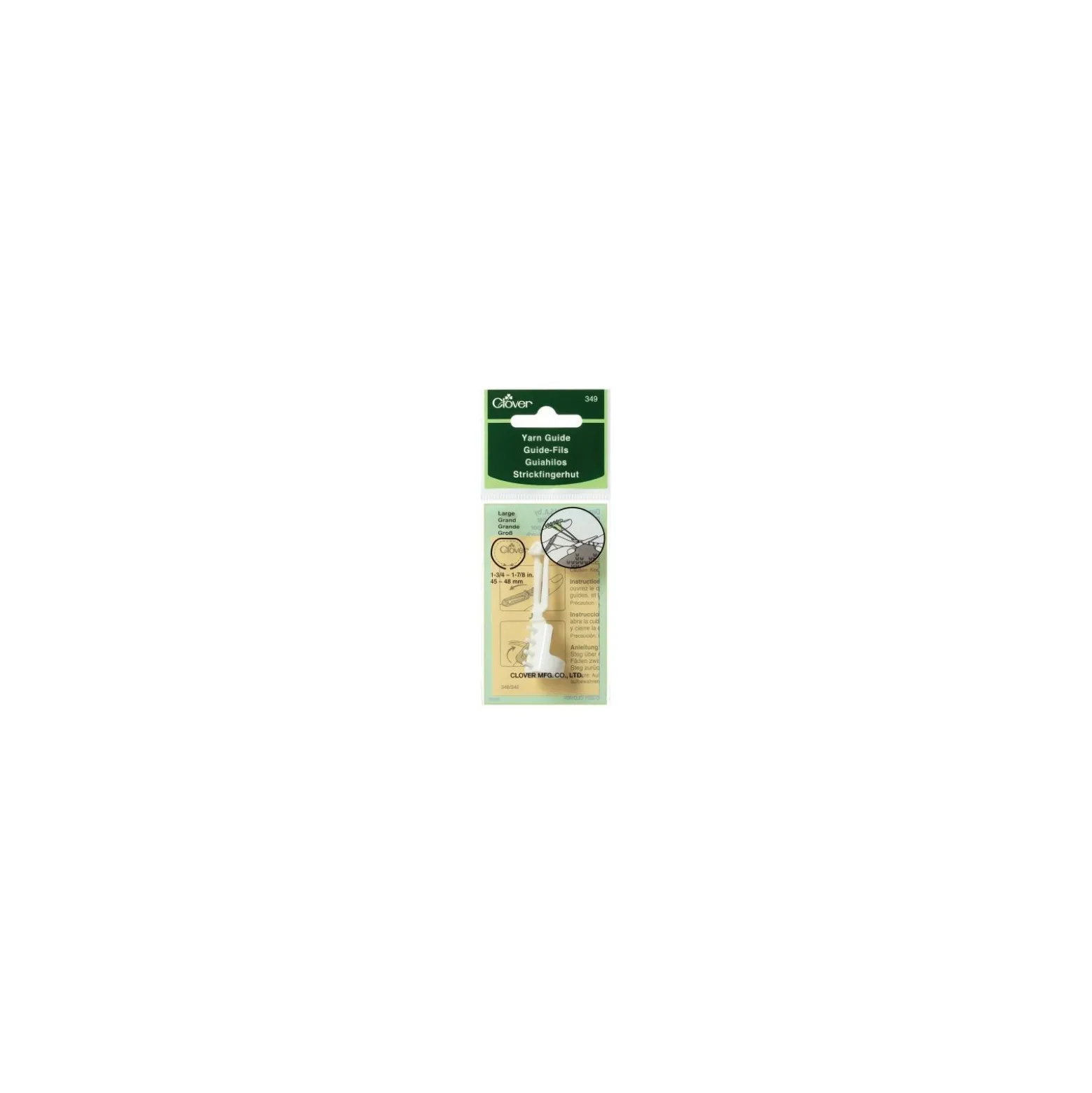 Guide-fils pour tricot - Clover - Blanc