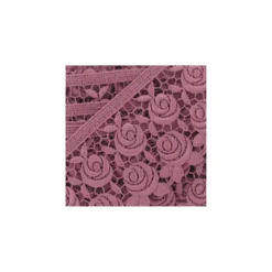 Guipure Fleurs Rosa 60 mm Rose x 50cm