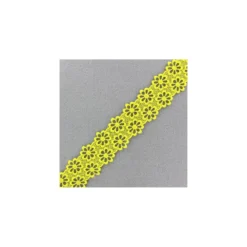 Guipure Paquerette 40 mm - anis