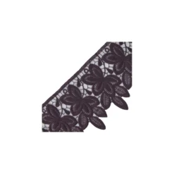 Guipure Polyester Fleurs 105mm Violet x 50cm