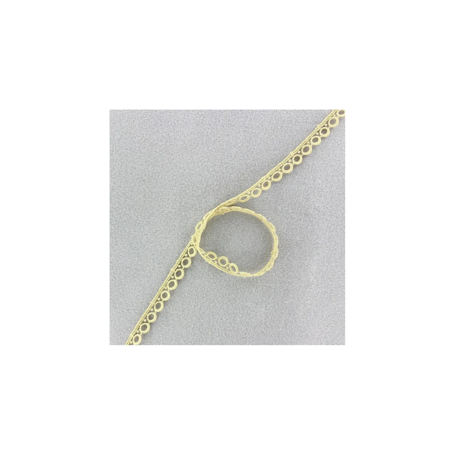 Guipure Vintage 10mm - beige clair