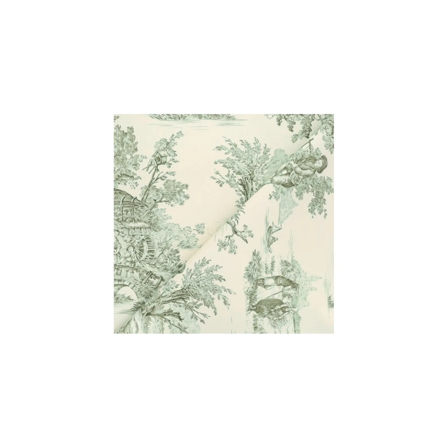 Kit couture - Sac cabas toile de jouy