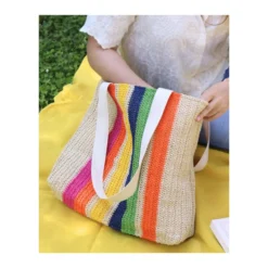 Kit couture - Sac de plage raphia